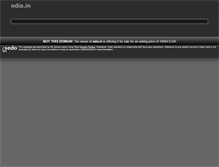Tablet Screenshot of odia.in